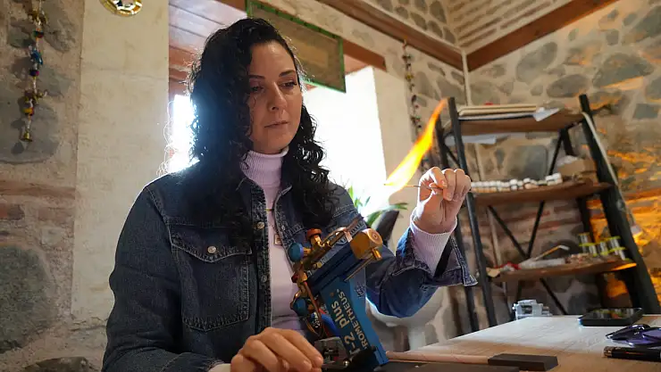 517 yıllık Taşhan, kadınların üretim yuvası oldu