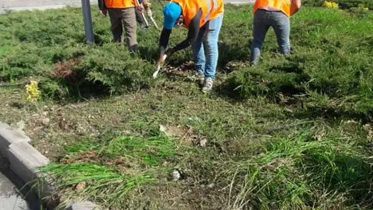 Seydişehir'in dört bir yanında temizlik