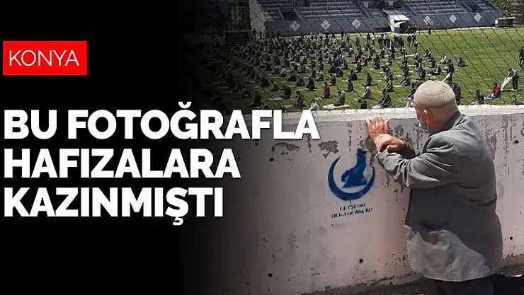 Konya'da Cuma namazı kılanlara bakışıyla herkesi üzen dedeye Cumhurbaşkanı Erdoğan'dan hediye