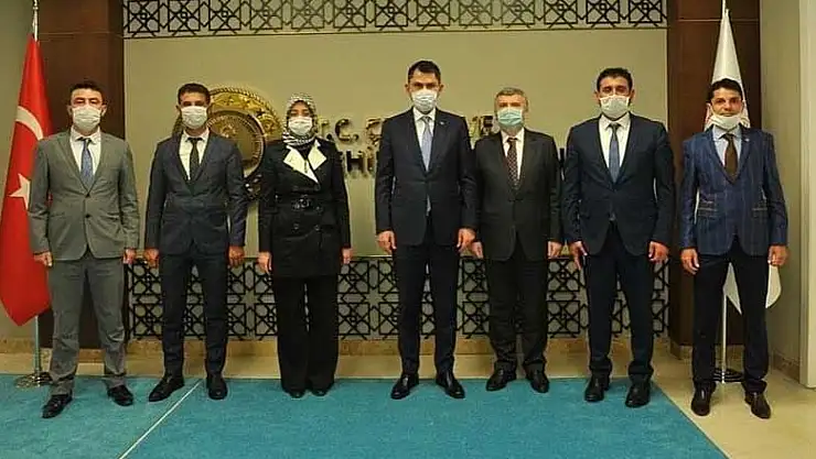 Konya Hüyük'ün projeleri bakanlıkta görüşüldü