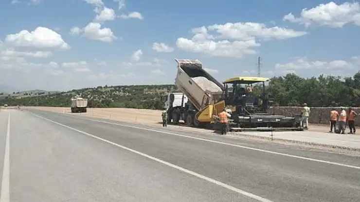 Konya Hadim-Belören yolunda çalışmalar sürüyor