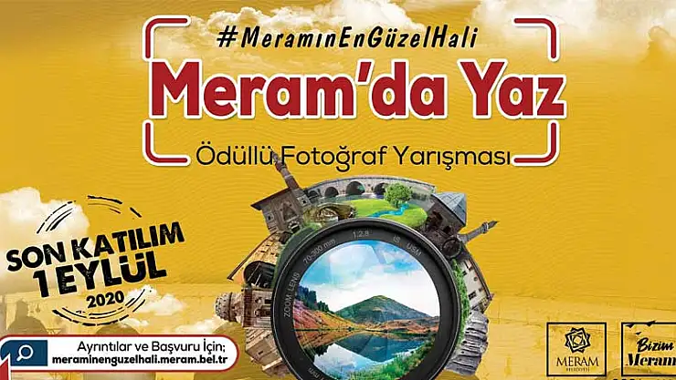 Konya Meram'da ödüllü fotoğraf yarışması