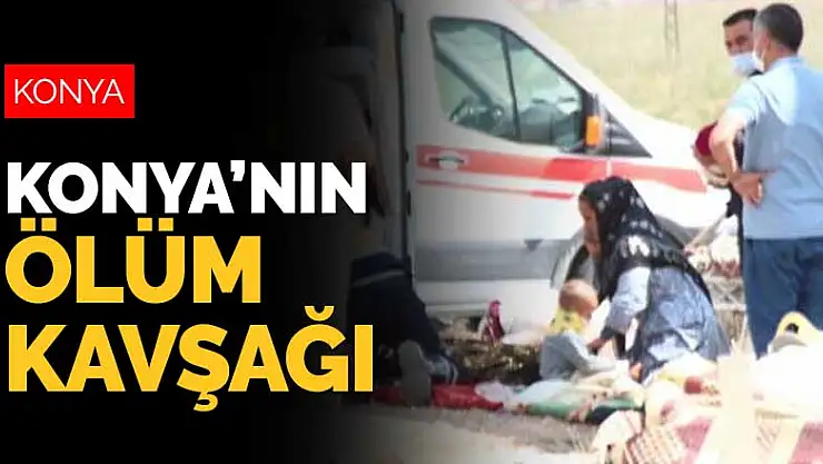 Konya'daki ölüm kavşağına CHP'den tepki
