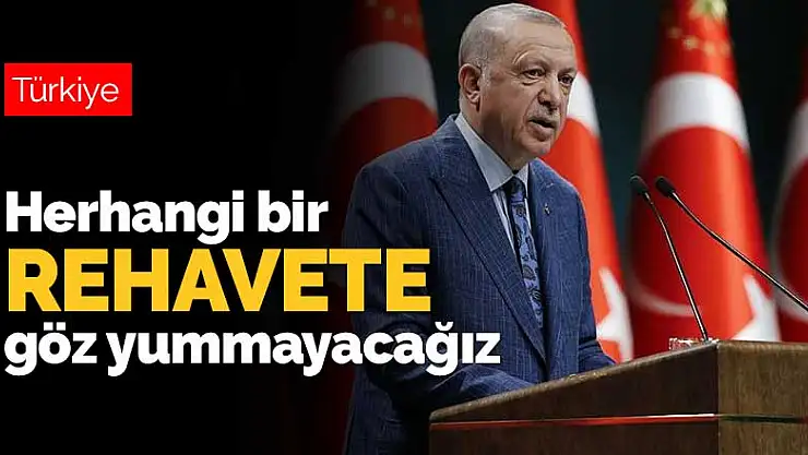 Cumhurbaşkanı Erdoğan'dan toplantı sonrası açıklama