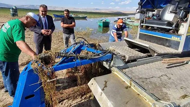 Konya Ilgın Çavuşçu Gölü temzileniyor