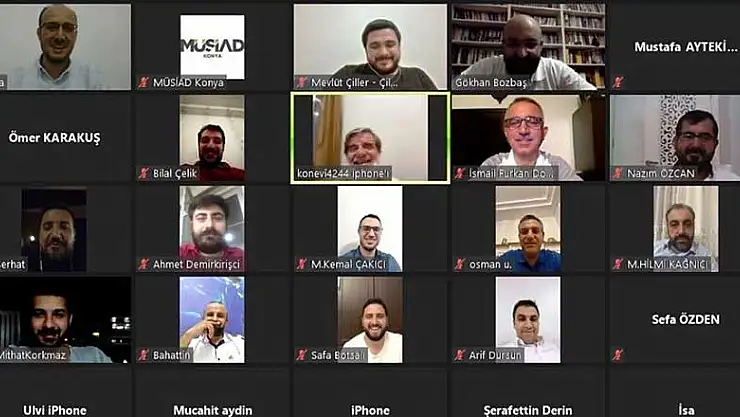 MÜSİAD Cuma buluşmalarına digital ortamda devam ediyor