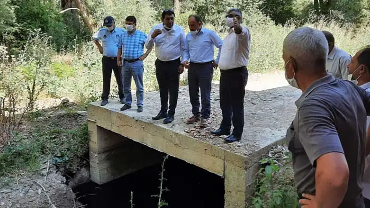 Konya Hüyük'te KOSKİ yatırımları incelendi