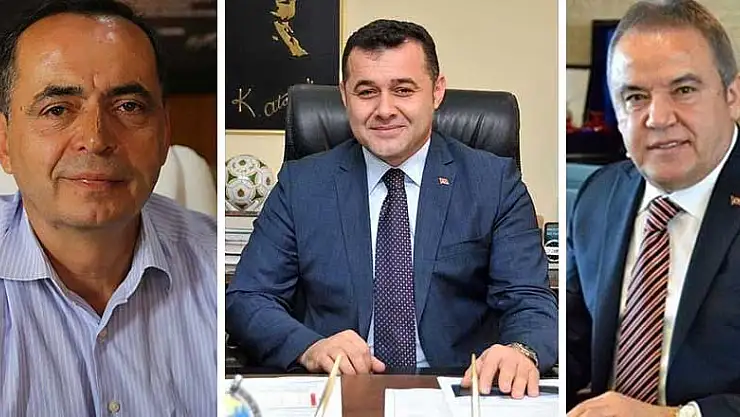 Antalya'da koronavirüse yakalanan ve teması olan 3 başkanın son durumu