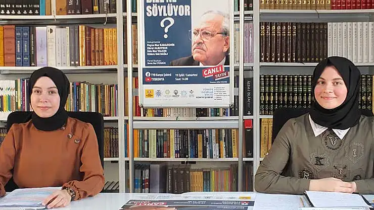 Gençler TYB Konya'da Sezai Karakoç'u konuştu