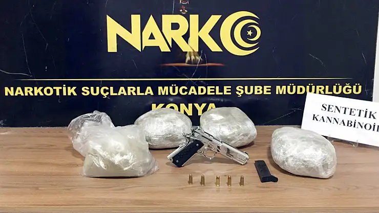 Konya'da uyuşturucu operasyonu