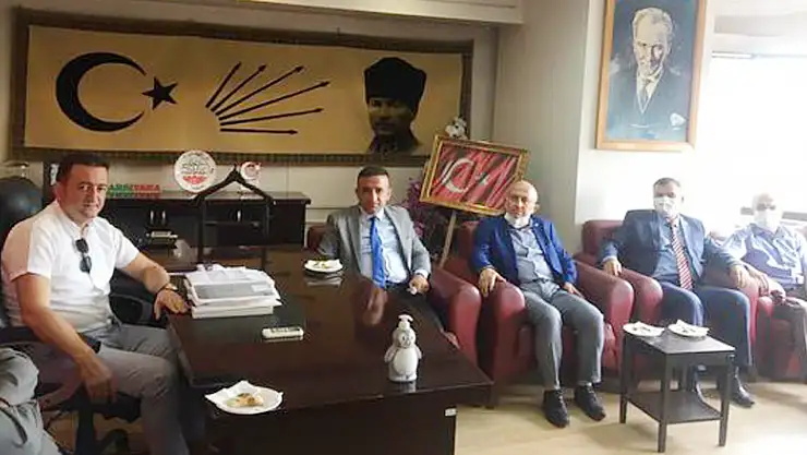 İyi Parti Konya İl yönetiminden CHP'ye ziyaret