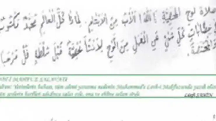 Eğitimci Lütfi Şahin, salavat yazarlığında yol kat etti