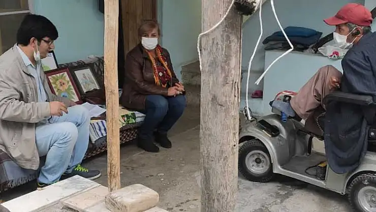 Gönül Gözü'nden engelsiz ressam Donat'a ziyaret