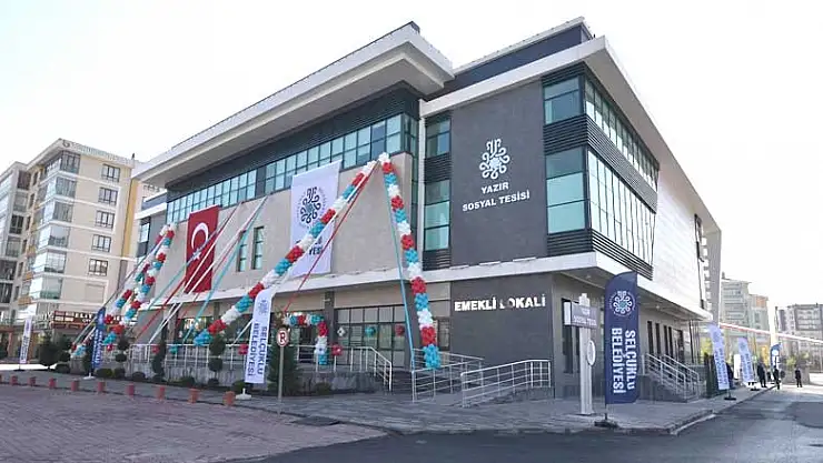 Selçuklu Yazır Sosyal Tesisi açıldı