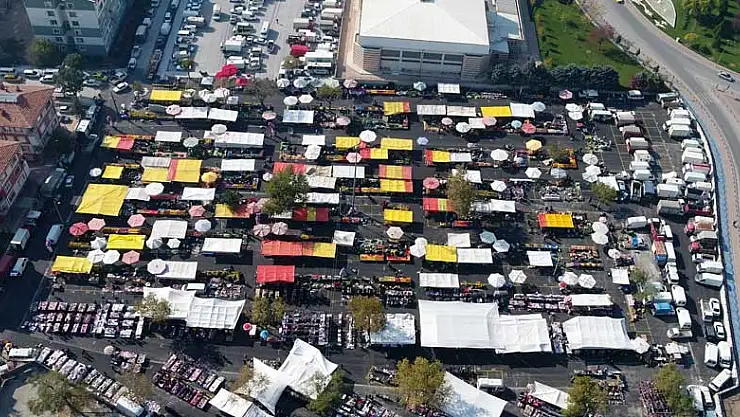Konya'da semt pazar alanlarındaki trafik sorunu çözülüyor