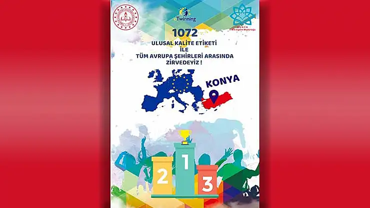 eTwinning projelerinde Konya başarısı