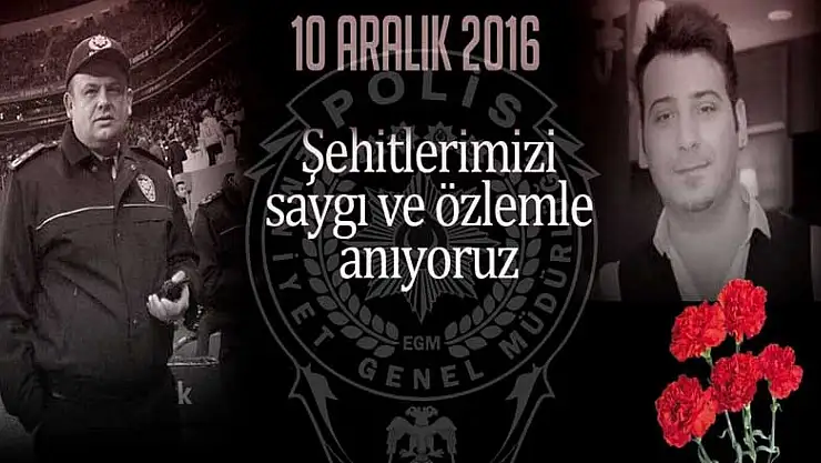 Konya Emniyeti 10 Aralık 2016'daki terör saldırısını unutmadı