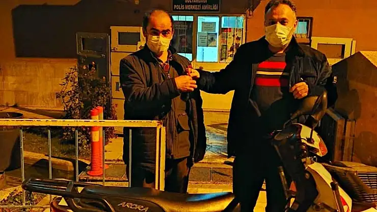 Konya'dan uyuşturucu için çalınan motosiklet Afyon'da bulundu