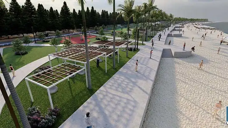 Konyaaltı sahil projesinin farklı versiyonu Kındılçeşme'ye uygulanacak