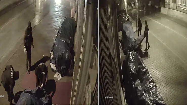 Konya'nın gece bekçileri dondurucu soğukta yürek ısıttı