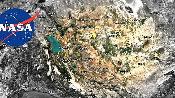 NASA Konya'nın son durumunu ortaya koydu! Felaket senaryosu