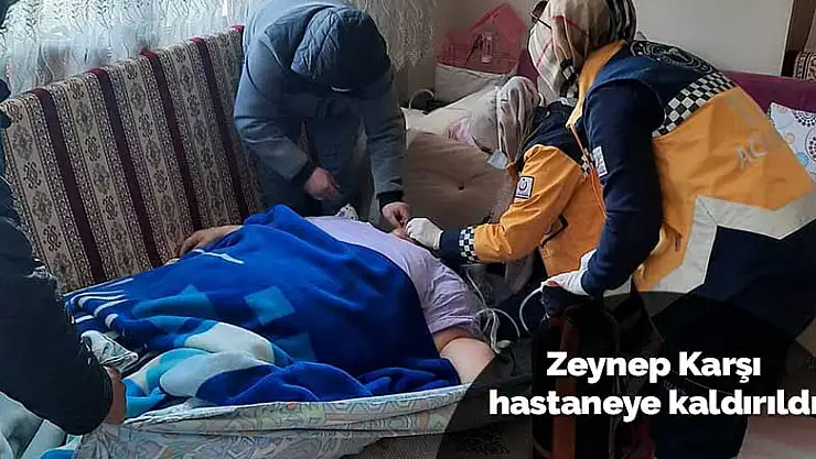 Konya'da 2 ayda 380 kiloya ulaşan Zeynep Karşı hastaneye kaldırıldı