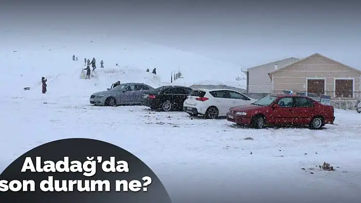 Konya Aladağ Kayak Merkezi'nde son durum ne?