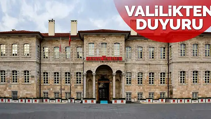 Konya Valiliği 2021 toplantı, gösteri ve yürüyüş alanlarını belirledi