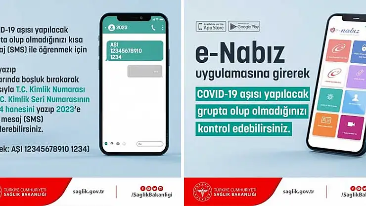 Sağlık Bakanlığı'ndan aşı duyurusu! SMS ile öğrenebilirsiniz