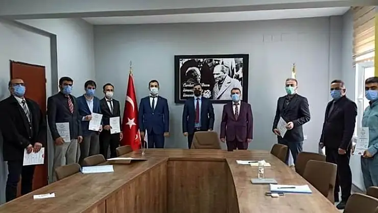 Derebucak'taki tüm okullar 'Okulum Temiz' belgesi aldı