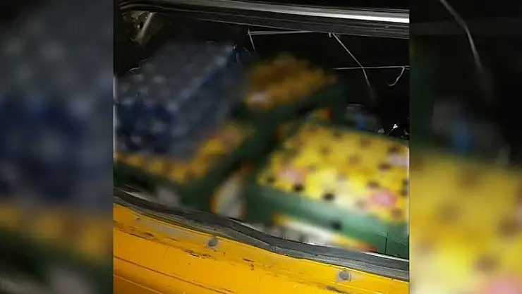 Seyyar tekel bayi Konya polisine yakalandı