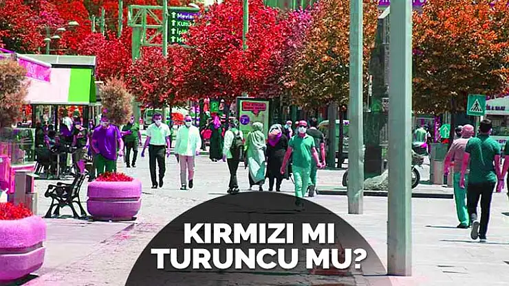 4 renkli normalleşme haritası belli oldu! Konya'nın rengi turuncu mu kırmızı mı?