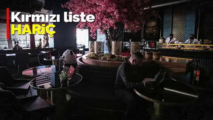 Konya'nın da içinde bulunduğu kırmızı listede yer alan iller dışında restoran ve kafeler açıldı