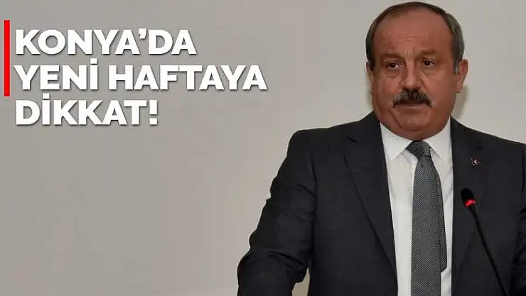 Konya'da yeni haftaya dikkat! Emniyet Müdürlüğü'nde toplantı mesaisi