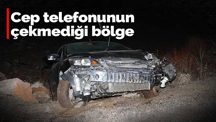 Konya'da cep telefonunun çekmediği alandaki kazayı devriye gezen jandarma fark etti