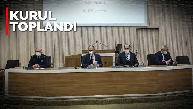 İl Pandemi Koordinasyon Kurulu toplandı! Konya için yeni tedbirler gündemde
