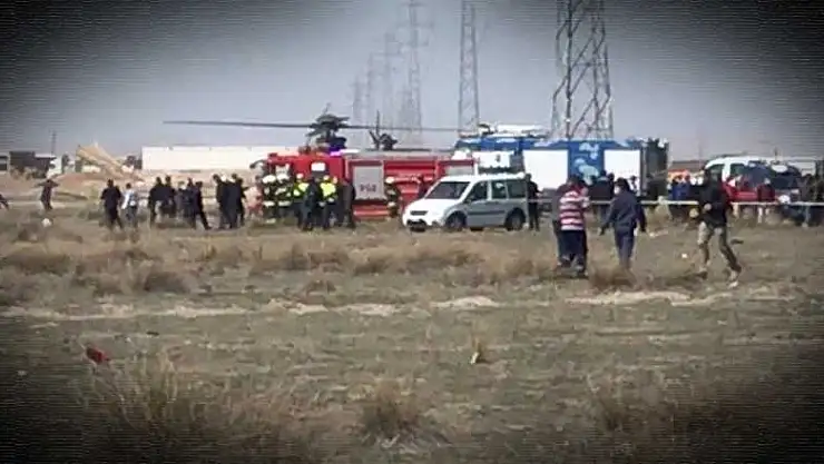 Konya'da düşen uçakla ilgili Başkan Altay'dan son dakika paylaşımı