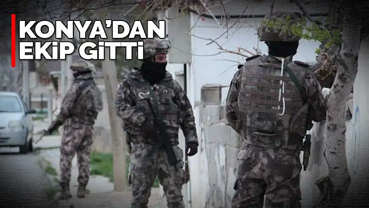 Konya'dan giden özel harekat ekipleri ile zehir tacirlerine şafak operasyonu: 34 gözaltı
