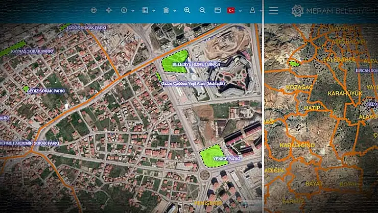 Meram'da taşınmazı bulunanlar! İmar durum bilgileri artık internette