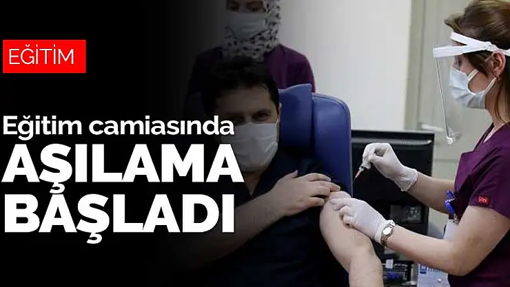 Yaş sınırı olmaksızın, tüm öğretmenler için aşı randevusu açıldı