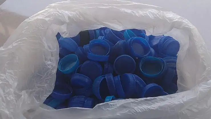 Konyalı eğitimci Şahin mavi kapak kampanyasına destek verdi