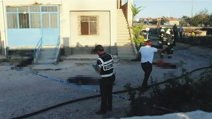 Konya'da dehşet, silahlı saldırıda 7 kişi öldürüldü