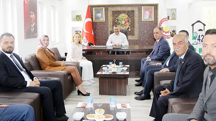 MHP Konya'dan Başkan Tutal'a Ziyaret