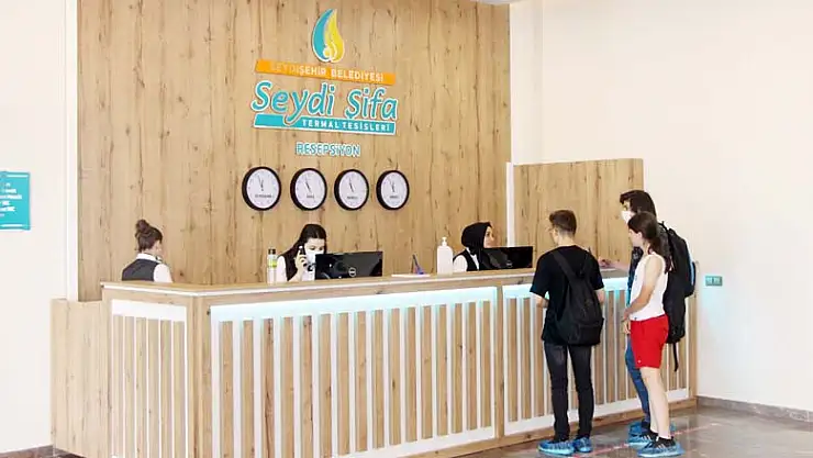 Seydi Şifa Termal Tesisleri büyük ilgi görüyor