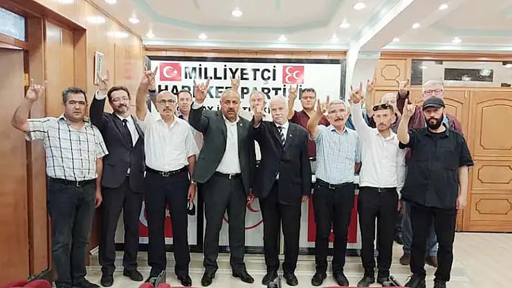 MHP Selçuklu'dan, Küçükdoğru'ya nezaket ziyareti