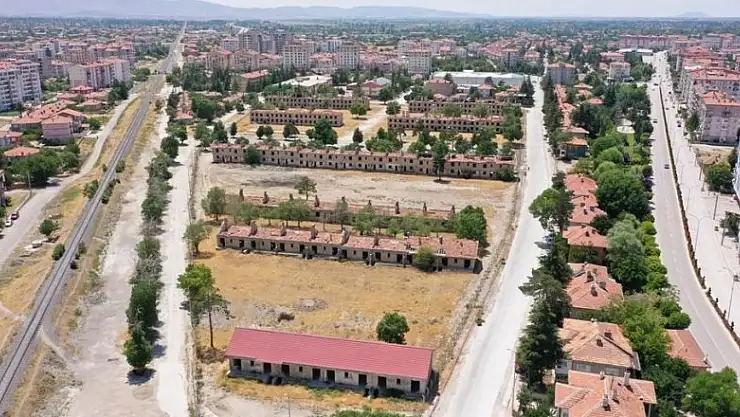 Ereğli'de Taş Evler restorasyon çalışmaları sürüyor