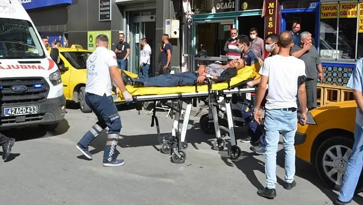 Konya'da bıçaklı kavga: 2 yaralı