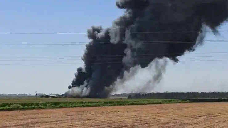 Mardin'de plastik fabrikasında yangın çıktı