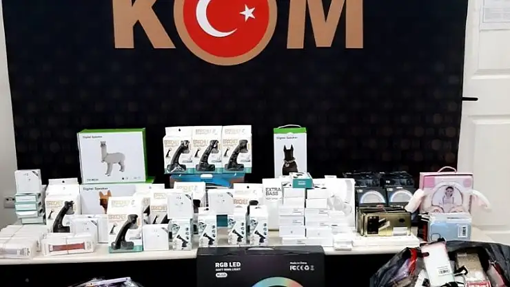 TEM'de kaçak ürünlerle yakalanan şahıs gözaltına alındı