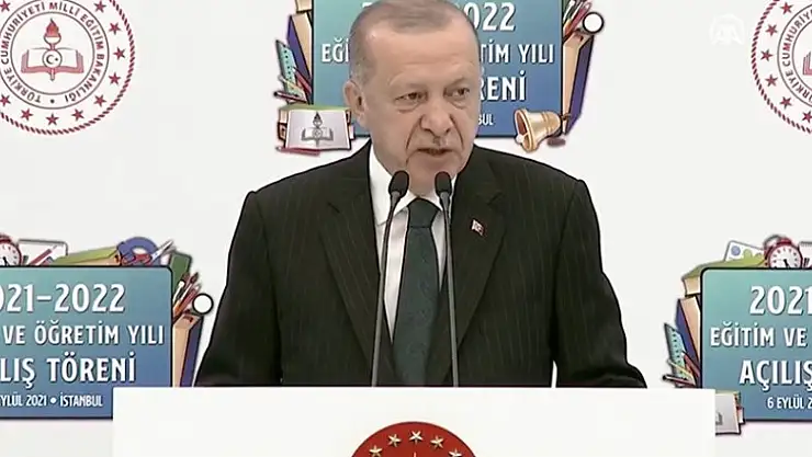 Cumhurbaşkanı Erdoğan'dan yüz yüze eğitim açıklaması